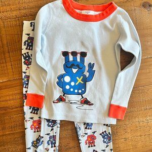 Boys Hanna Andersson Organic Pajamas Size 4